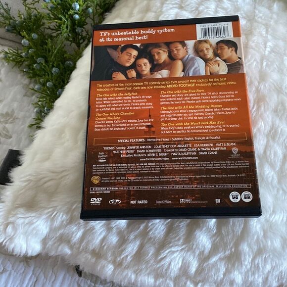 Friends DVD Season 4 has 5 Episodes - Picture 2 of 4